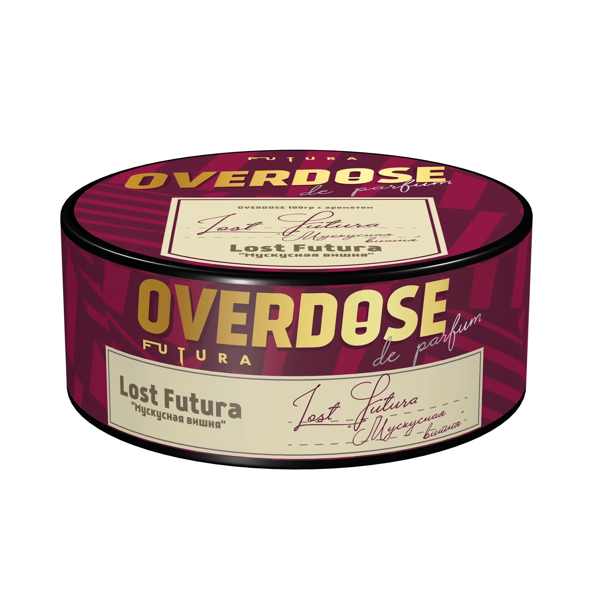 Табак для кальяна - Overdose - Lost Futura ( с ароматом мускусная вишня ) - 100 г