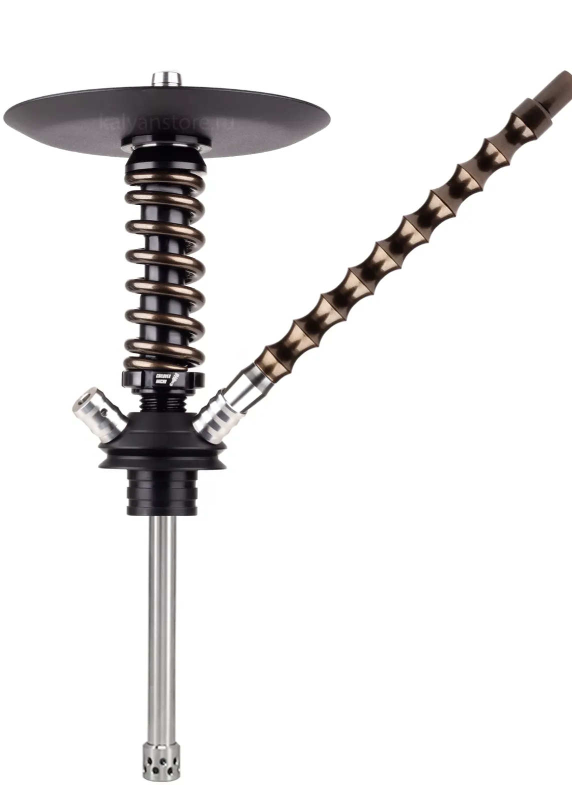 Кальян - Mamay - Coilovers Micro ANOD - ( Черная шахта - Бронзовая спираль )