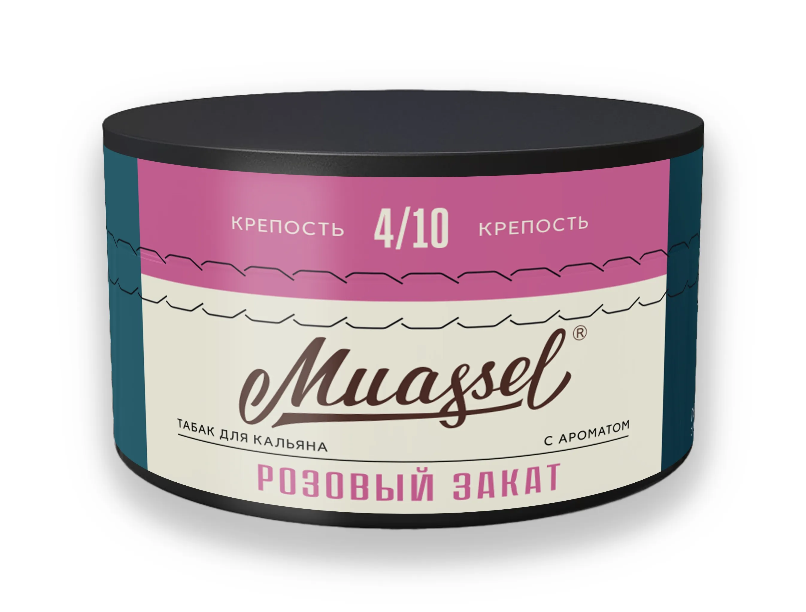 Табак для кальяна - Muassel Medium 4/10 - РОЗОВЫЙ ЗАКАТ ( с ароматом цветы, ягоды ) - 200 г