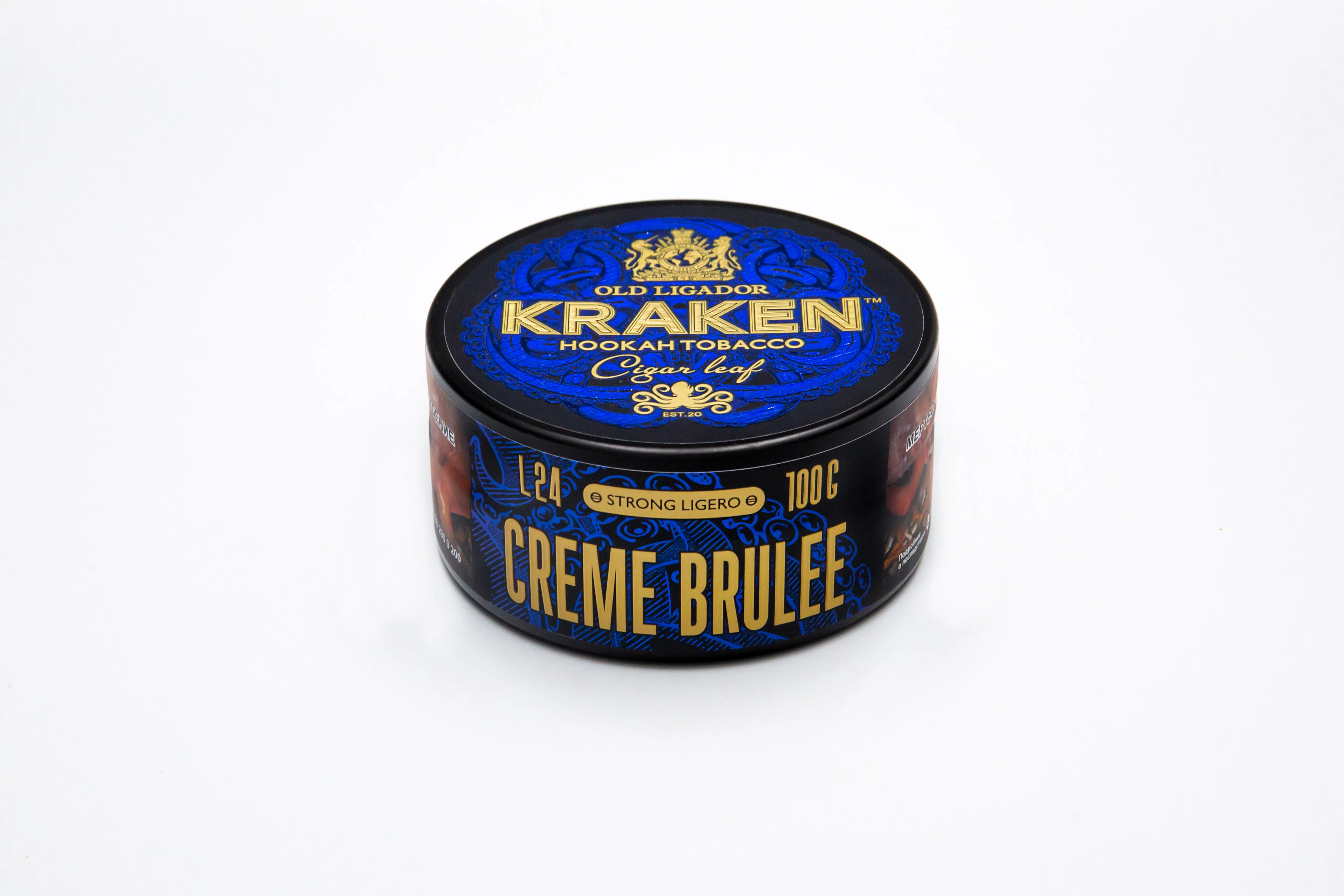 Табак для кальяна - Kraken - SL - Creme Brulee (L24) ( с ароматом крем брюле ) - 100 г