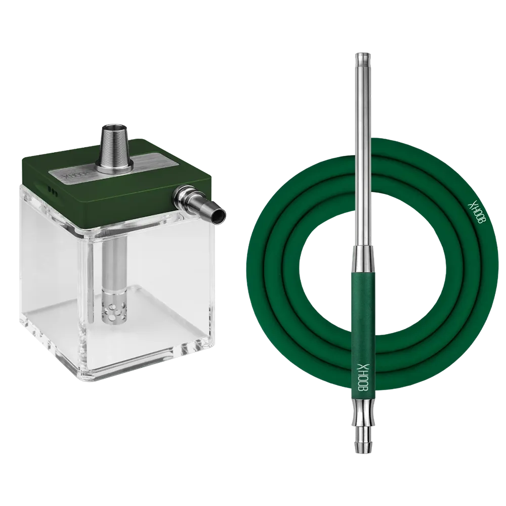 Кальян - Hoob - subAtom - British Rasing Green ( Steel ) (box)