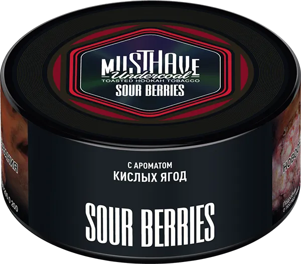 Табак для кальяна - Must Have - Sour Berries ( с ароматом кислые ягоды ) 125 г