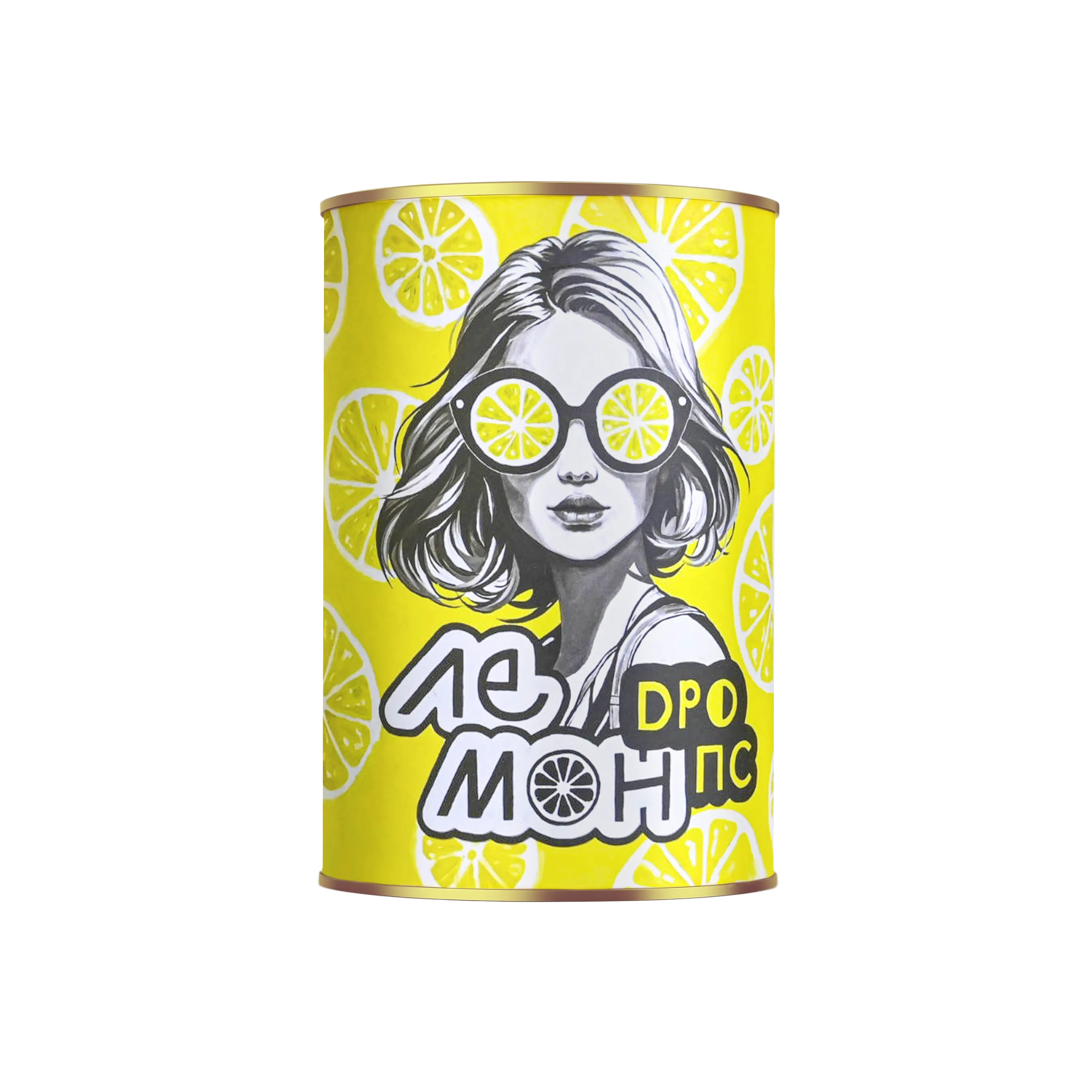 Табак для кальяна - Dogma - ЛЕМОН ДРОПС ( с ароматом лимонные конфеты ) - тубус 160 г