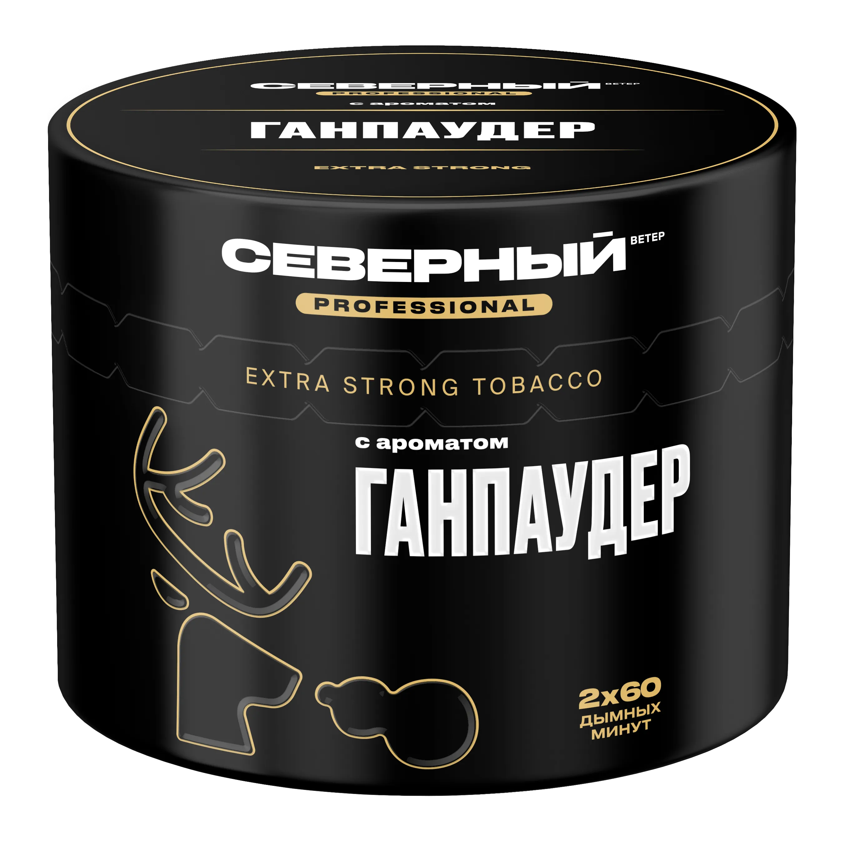 Табак для кальяна - Северный Professional - Ганпаудер ( с ароматом китайский зелёный чай ) - 40 г