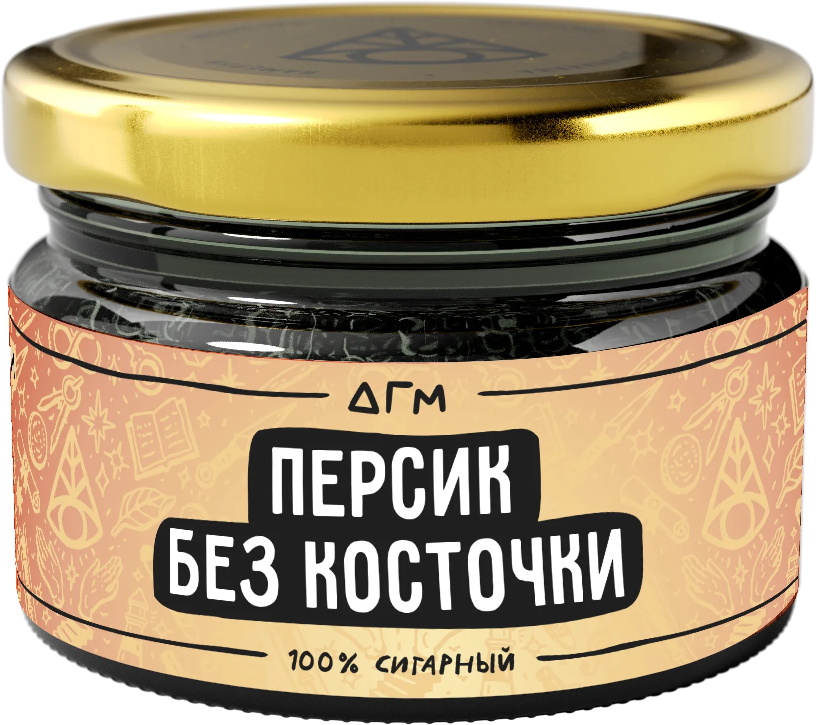 Табак для кальяна - Dogma - ПЕРСИК БЕЗ КОСТОЧКИ ( с ароматом персик ) - 80 г