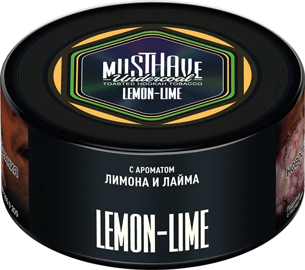Табак для кальяна - Must Have - Lemon-lime ( с ароматом лимона и лайма ) 125 г