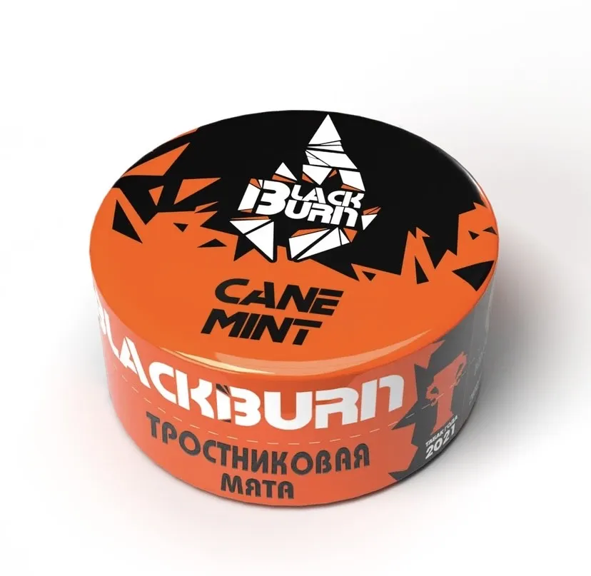 Табак для кальяна - BlackBurn - Cane mint - ( с ароматом тросниковая мята ) - 25 г