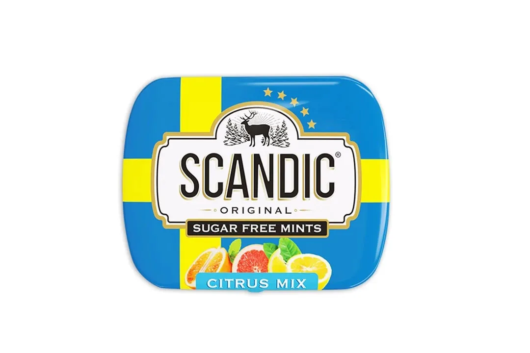 Конфеты - Scandic - Цитрусовый Микс (без сахара) - 14 г