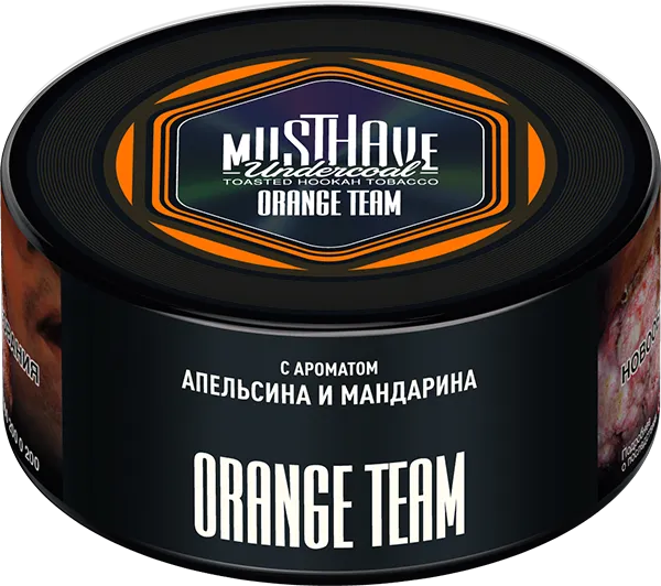 Табак для кальяна - Must Have - Orange Team ( с ароматом апельсина и мандарина ) 125 г
