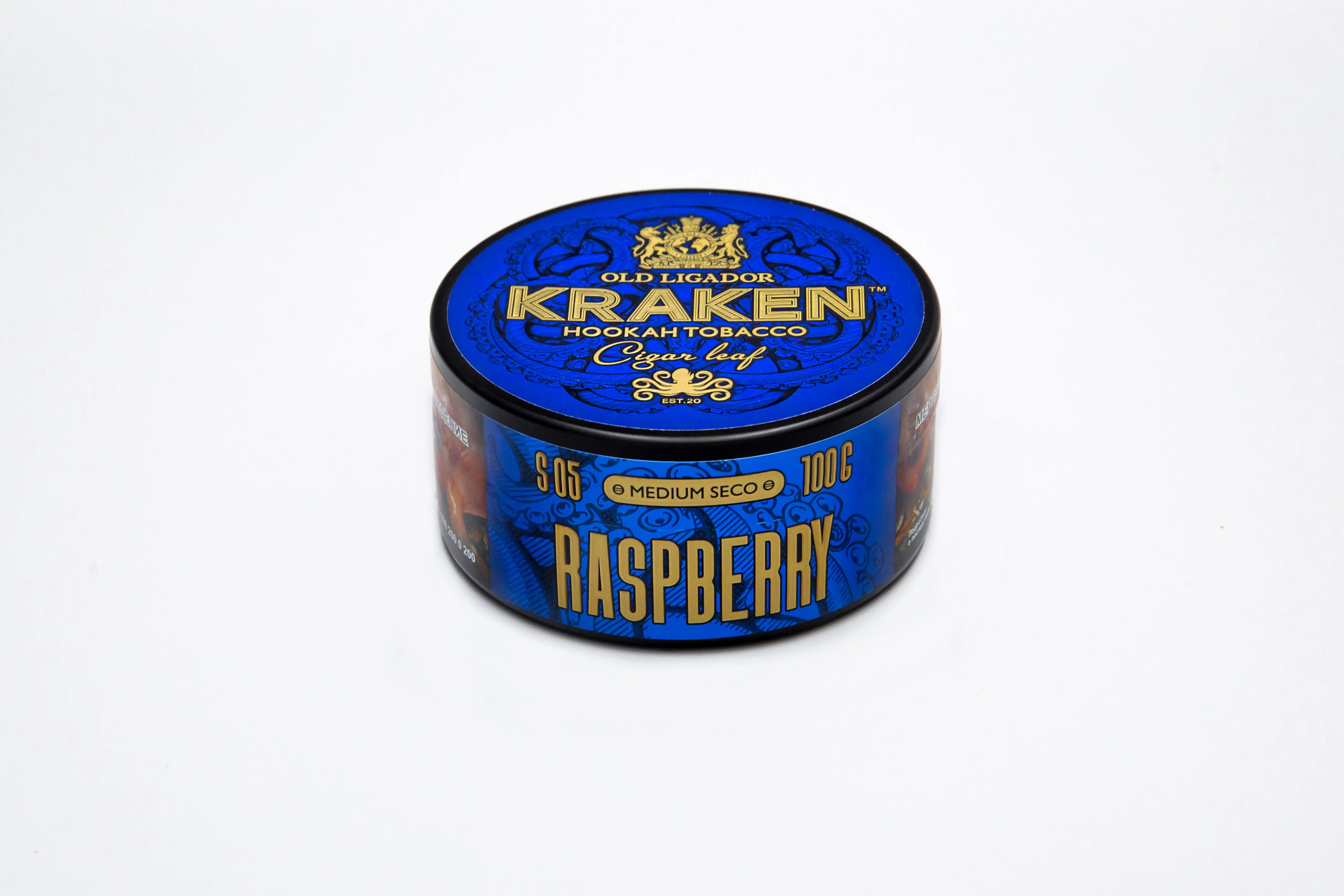 Табак для кальяна - Kraken - MS - Raspberry ( с ароматом малина ) - 100 г