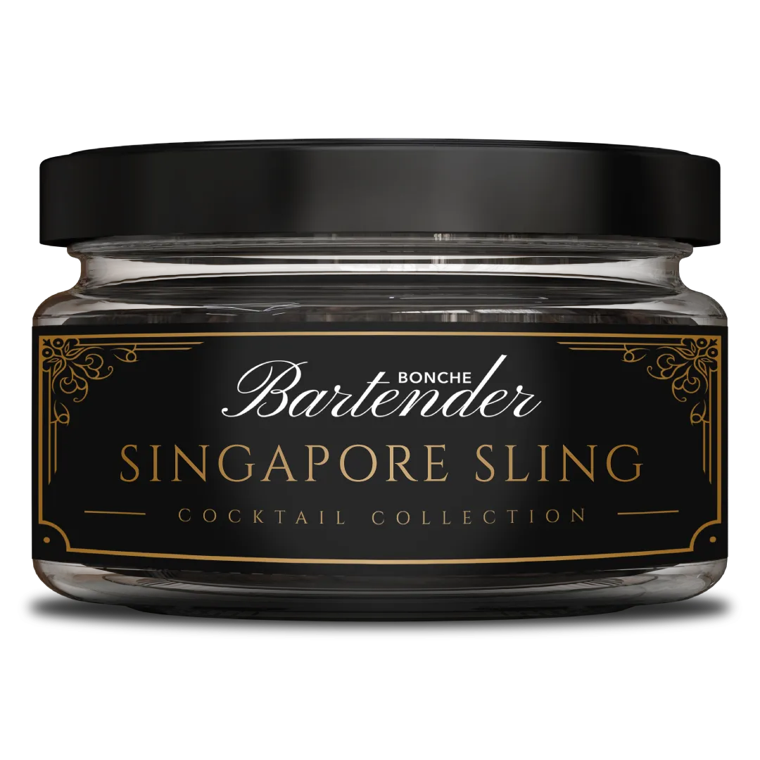 Табак для кальяна - Bonche Bartender - SINGAPORE SLING ( с ароматом джин, вишневый ликер, цитрусы ) - 120 г
