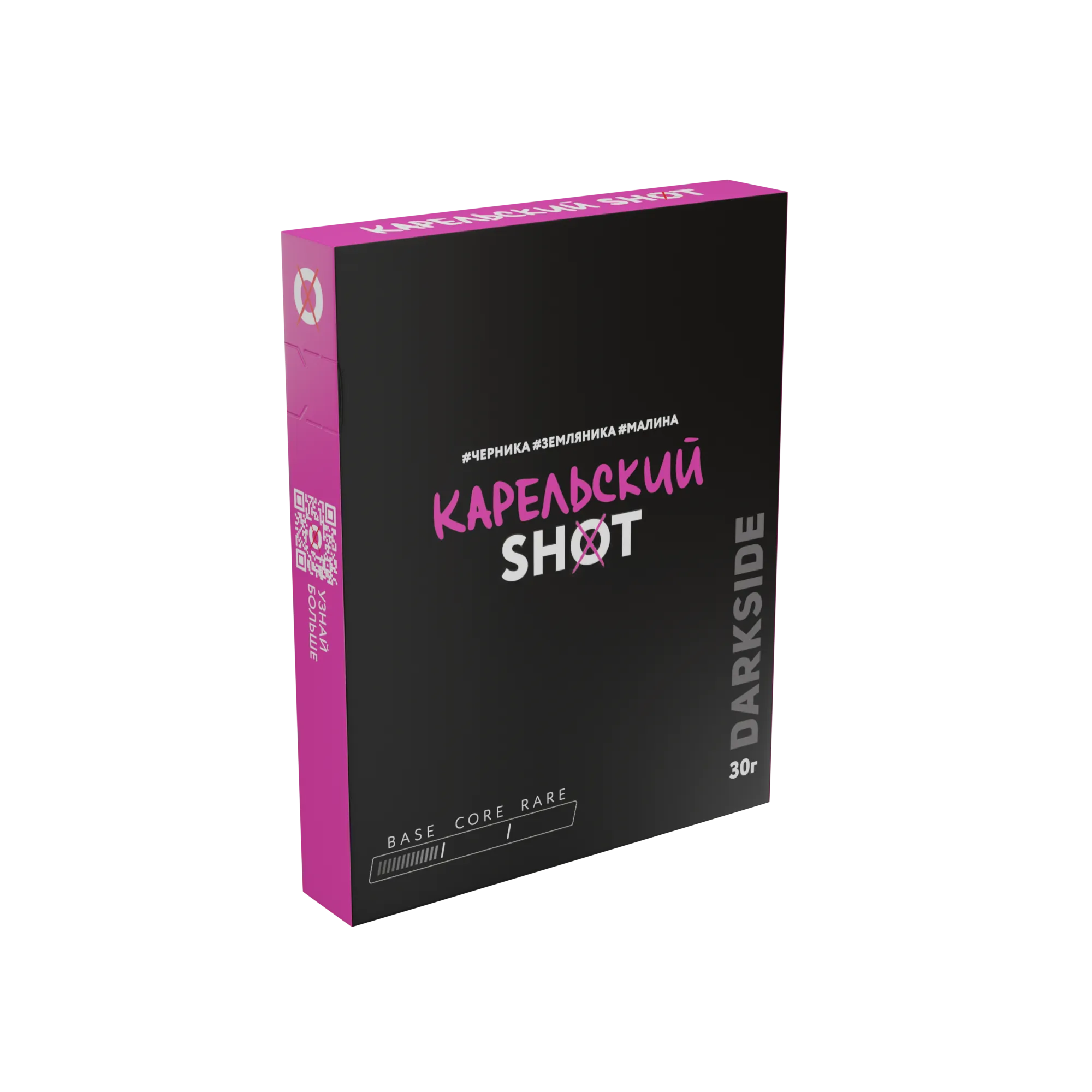 Табак для кальяна - Darkside - Shot - Карельский Панч ( с ароматом черника, земляника, малина ) - 30 г