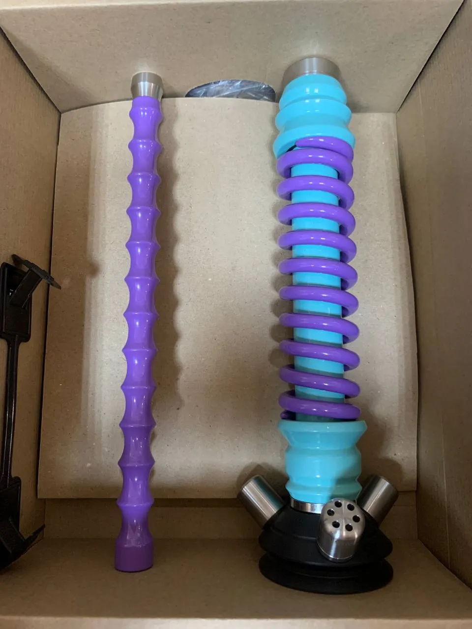 Кальян - Mamay - Coilovers Mini - ( Мята шахта - Сирень спираль ) - 2.6