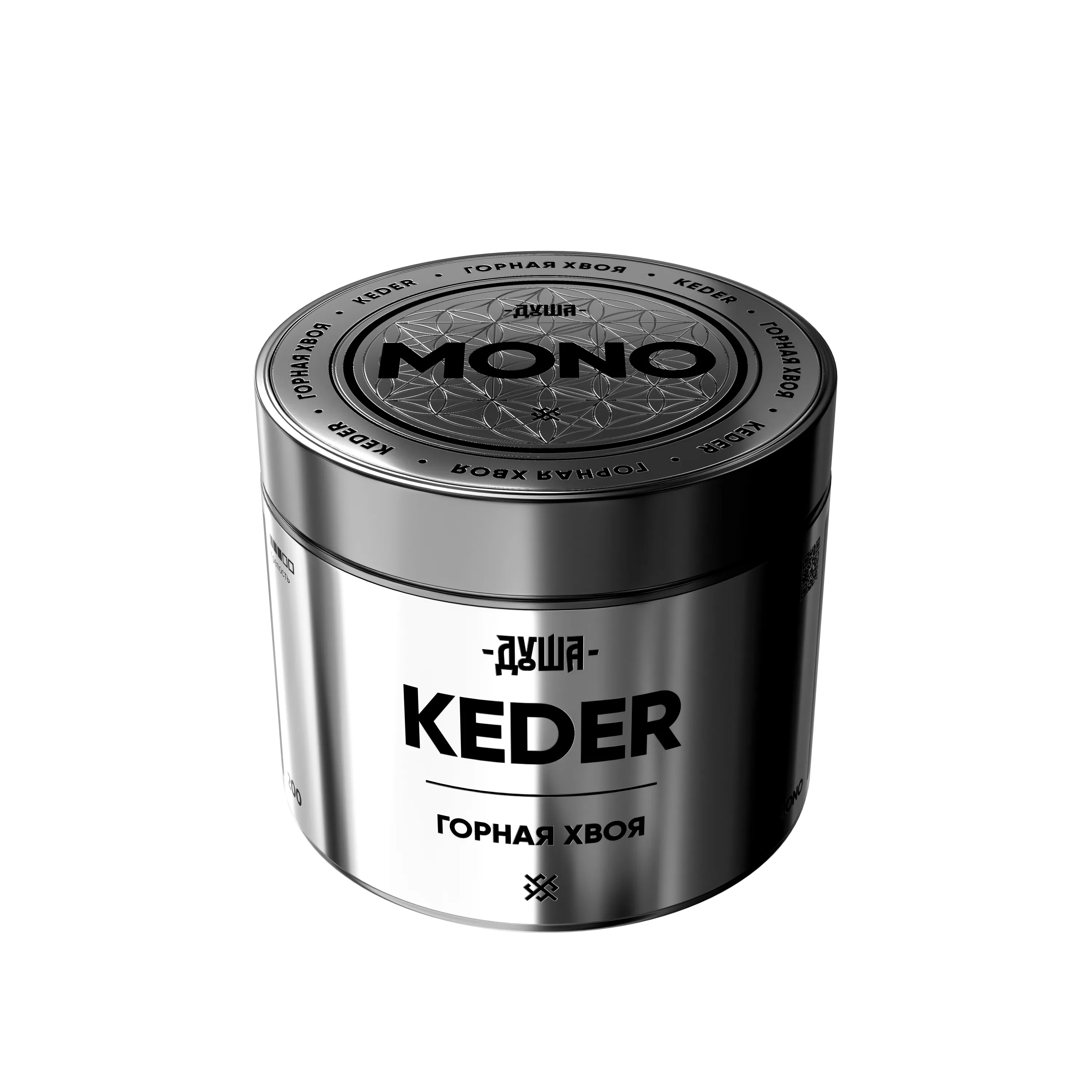 Табак для кальяна - Душа Mono - KEDER - ( c ароматом Горной хвои ) - 200 г