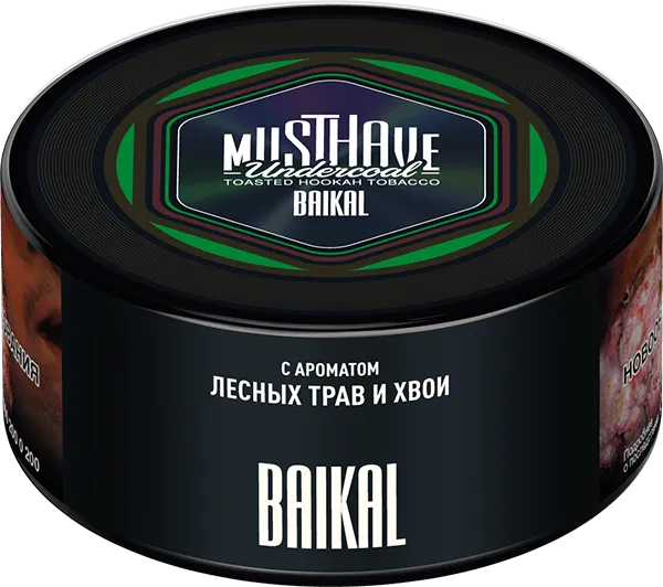 Табак для кальяна - Must Have - Baikal ( с ароматом хвоя и эвкалипт ) 125 г