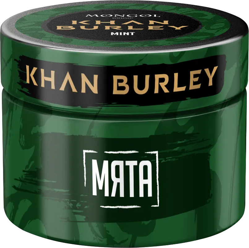 Табак для кальян - Khan Burley - Mint ( с ароматом мяты ) - 40г