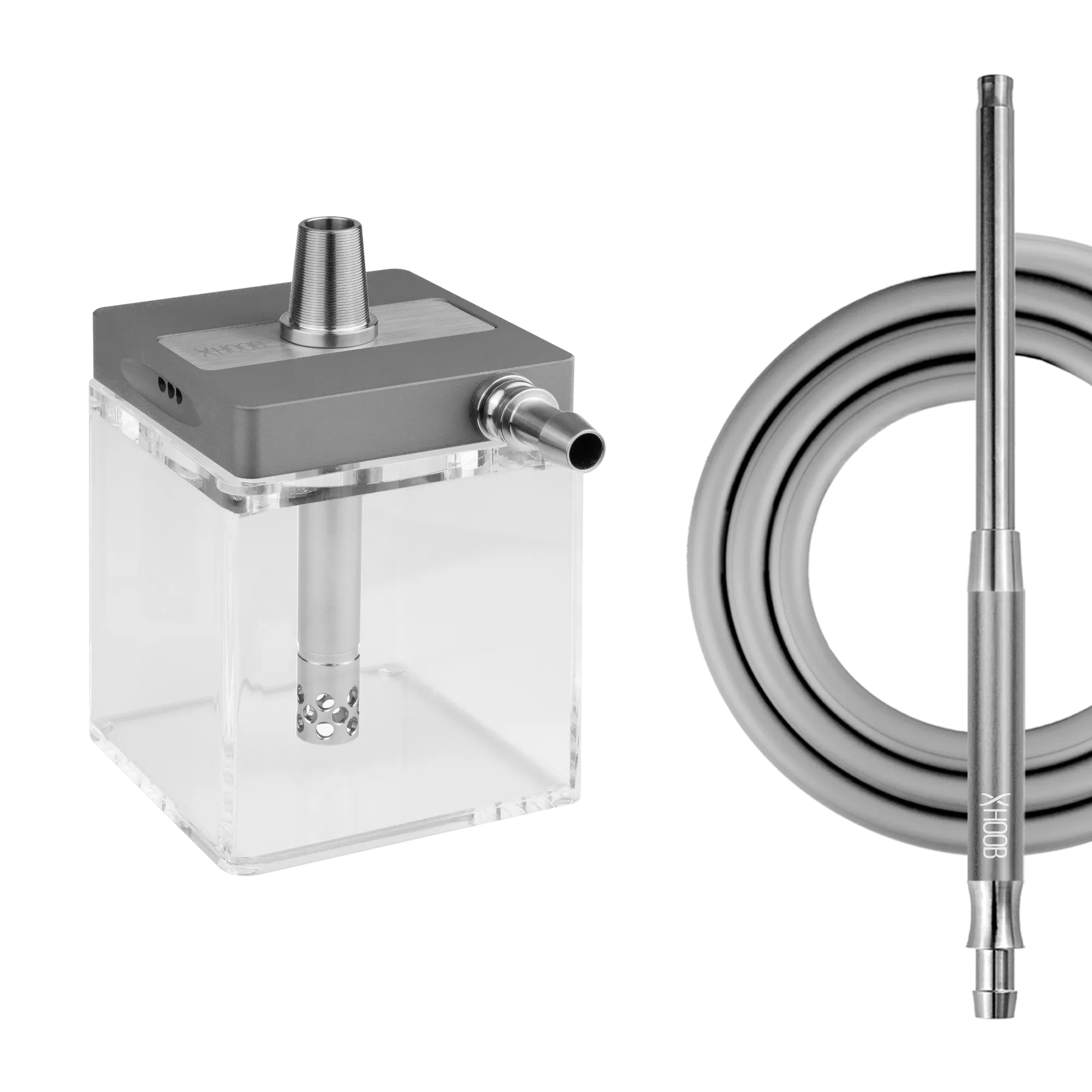 Кальян - Hoob - subAtom - Space Grey ( Steel ) (box)