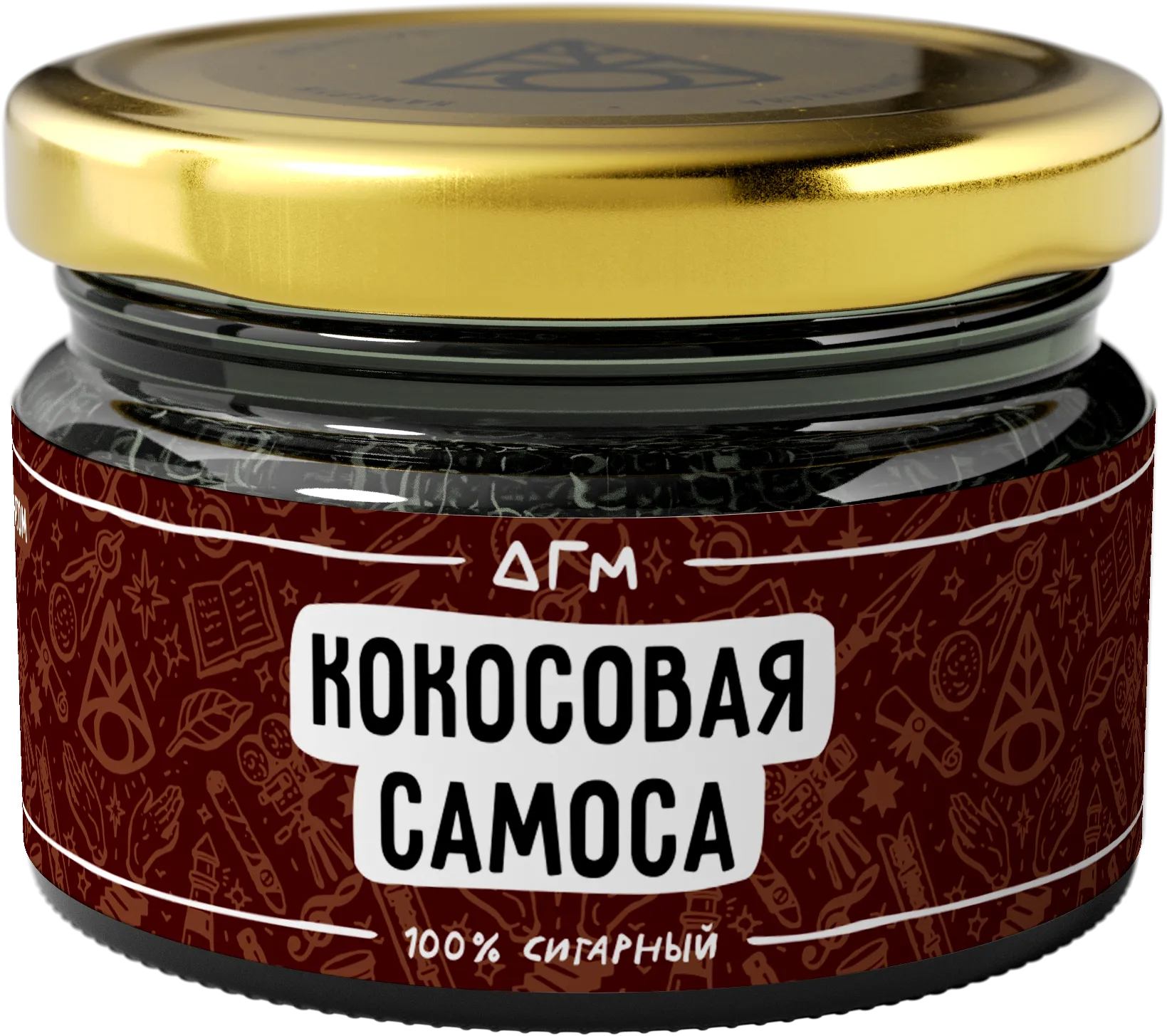 Табак для кальяна - Dogma - КОКОСОВАЯ САМОСА ( с ароматом индийский кокосовый пирог ) - 80 г