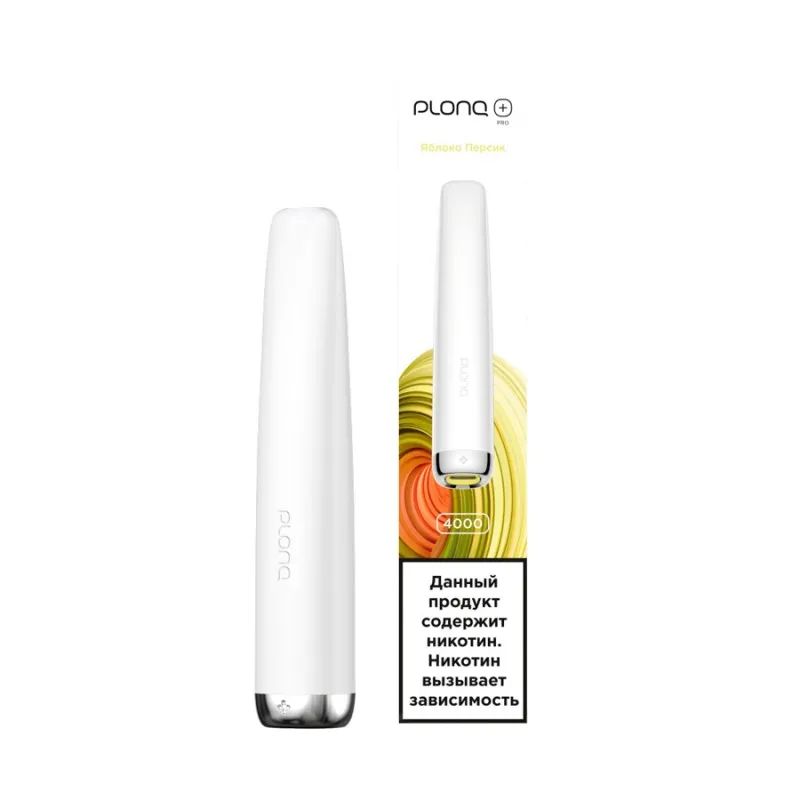 ЭСДН - Plonq Plus Pro 4000 - Яблоко персик