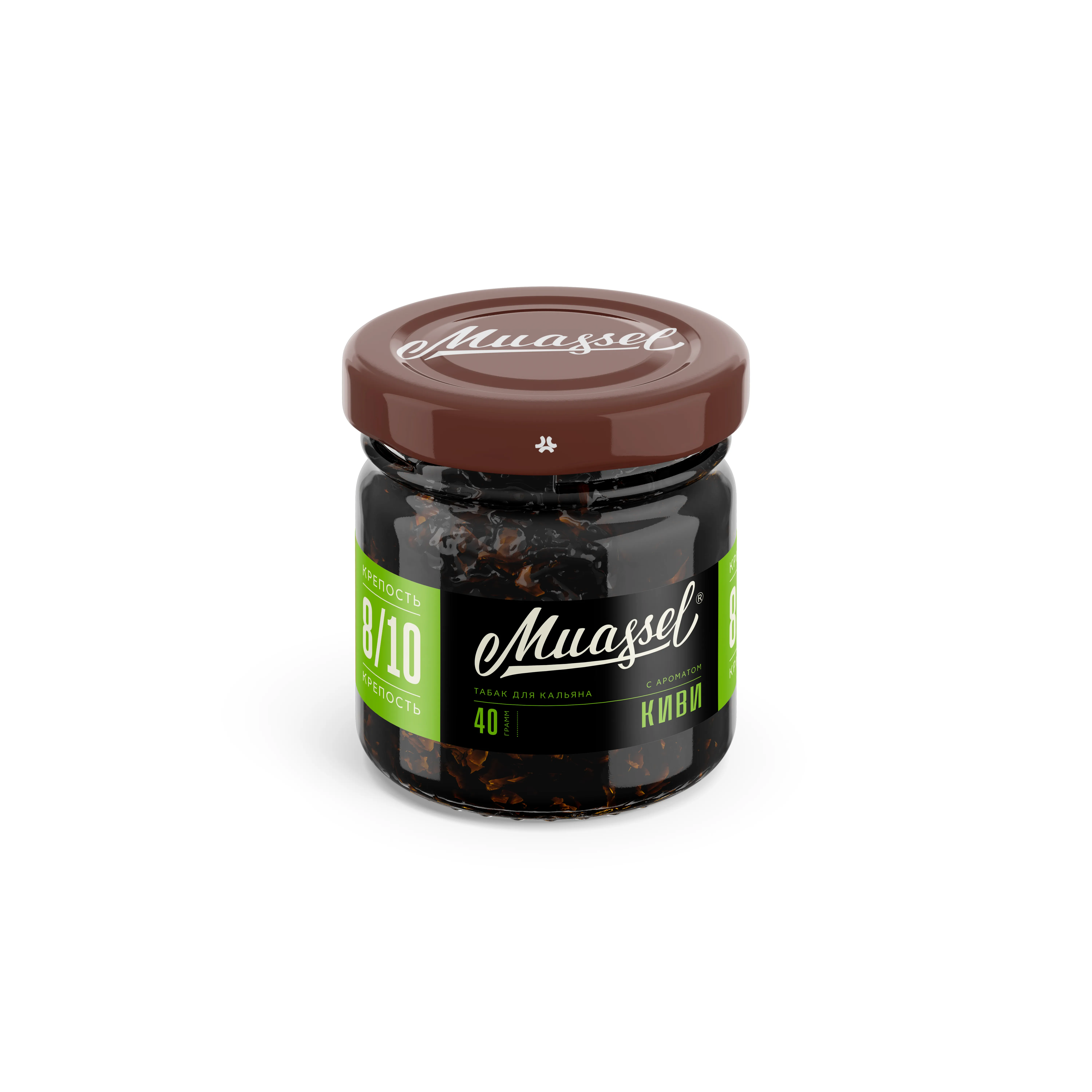 Табак для кальяна - Muassel extra strong 8/10 - Киви ( с ароматом киви ) - 40 г