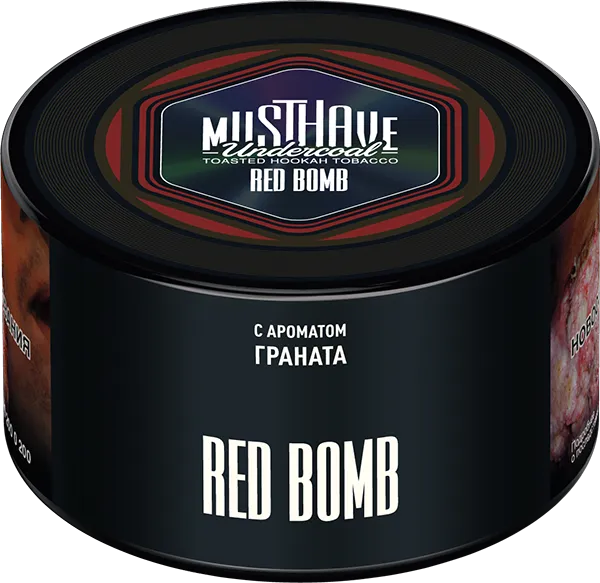 Табак для кальяна - Must Have - RED BOMB ( с ароматом гранат ) 250 г ( Новая фасовка )