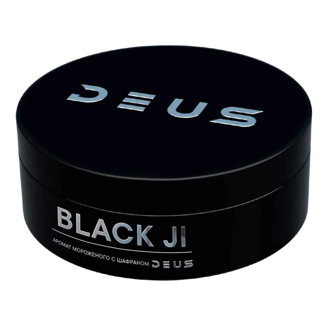 Табак для кальяна - Deus - Black Ji ( с ароматом мороженное с шафраном ) - 100 г