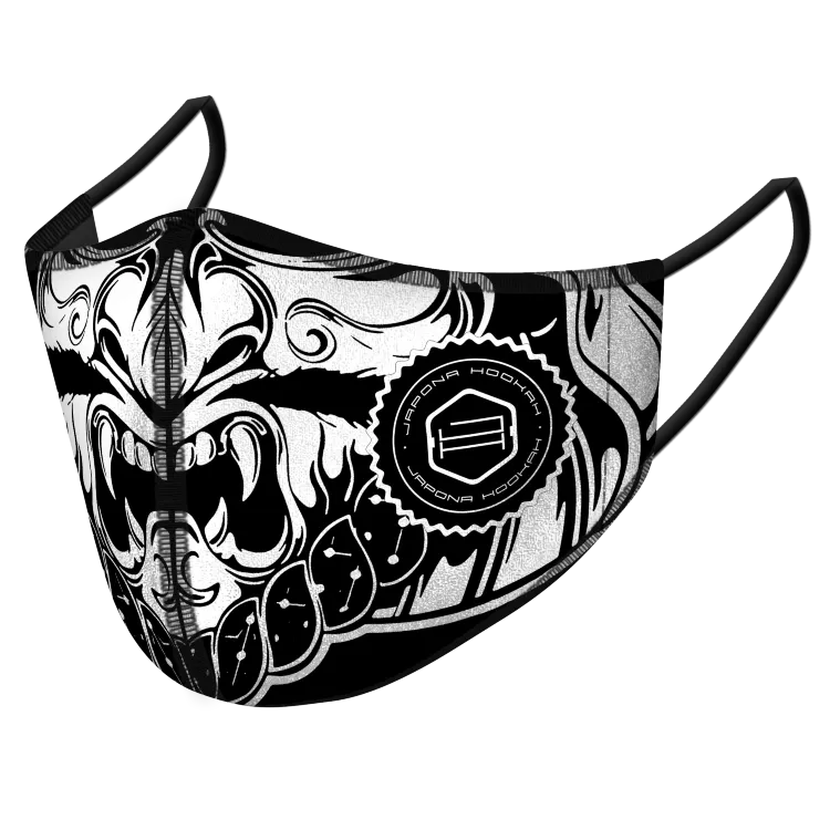 Маска - Japona Mask - Black with Samurai