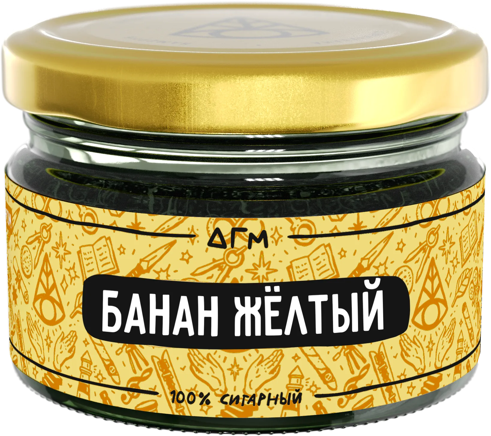 Табак для кальяна - Dogma - БАНАН ЖЕЛТЫЙ ( с ароматом банан ) - 80 г