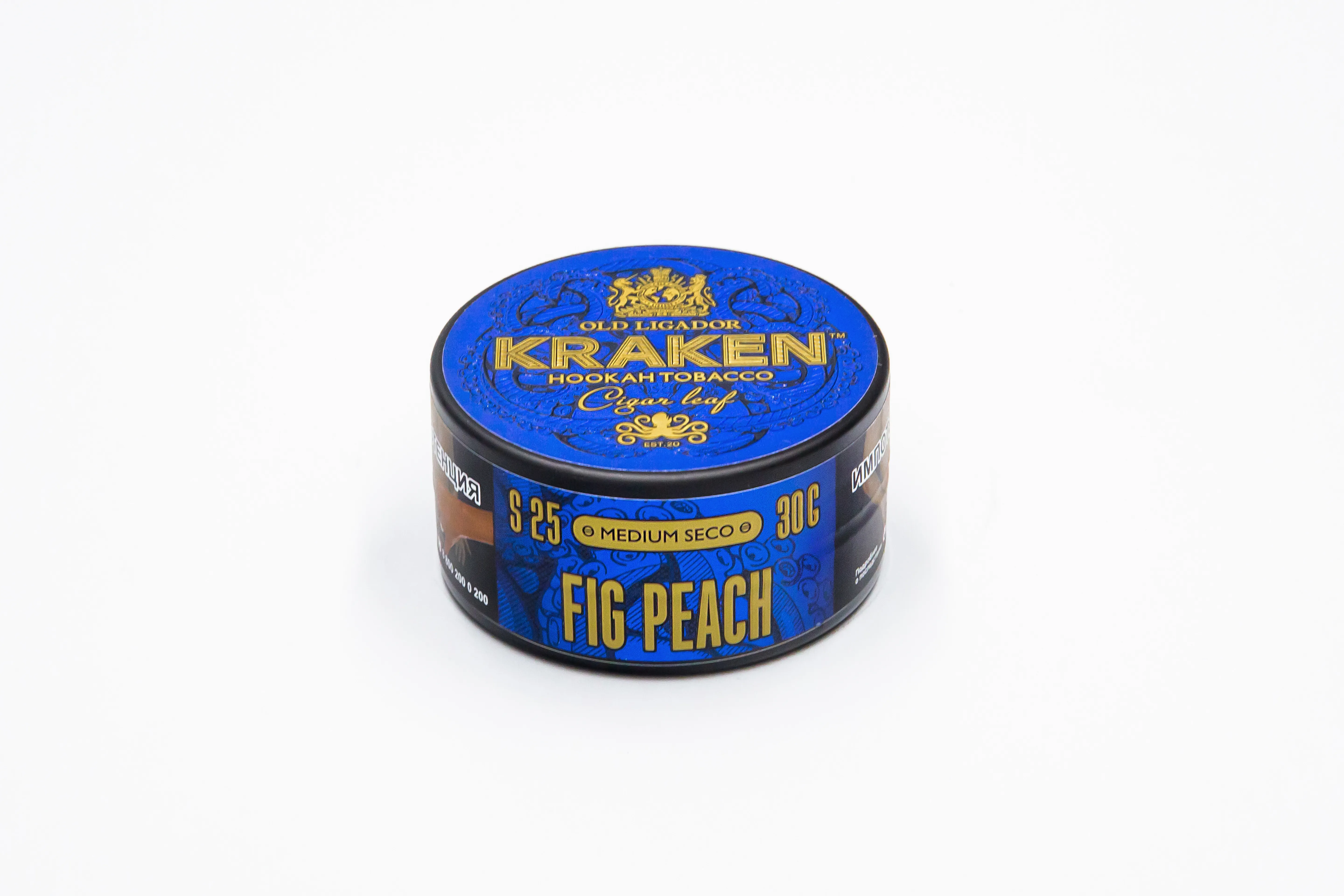 Табак для кальяна - Kraken - MS - Fig Peach ( с ароматом инжирный персик ) - 30 г
