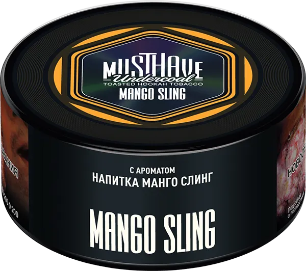 Табак для кальяна - Must Have - Mango Sling ( с ароматом напитка манго слинг ) 125 г