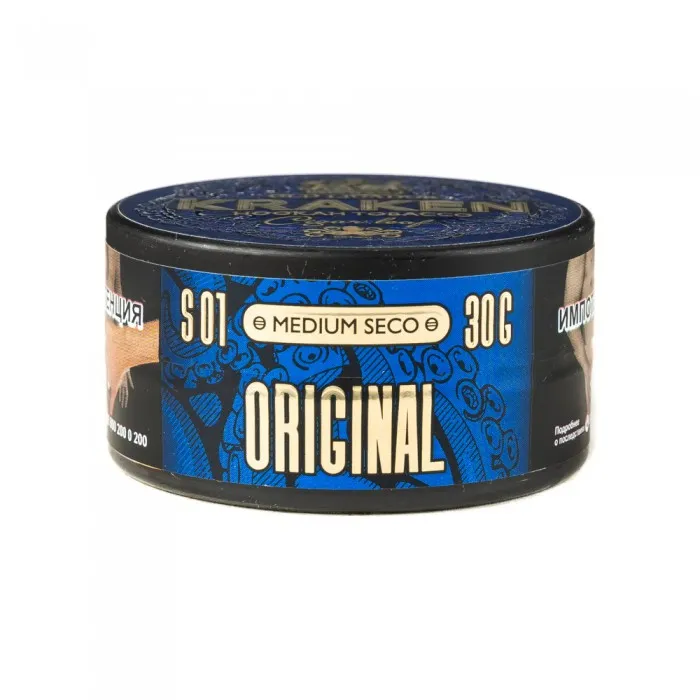 Табак для кальяна - Kraken - MS - Original ( без аромата ) - 30 г