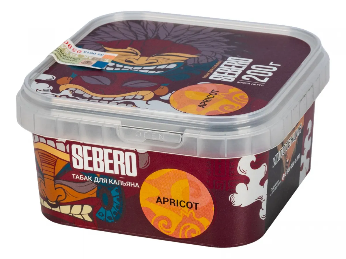Табак для кальяна - Sebero - APRICOT ( с ароматом абрикос ) - 200 г