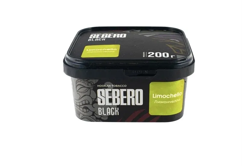 Табак для кальяна - Sebero black - LIMONCHELLO ( с ароматом лимончелло ) - 200 г