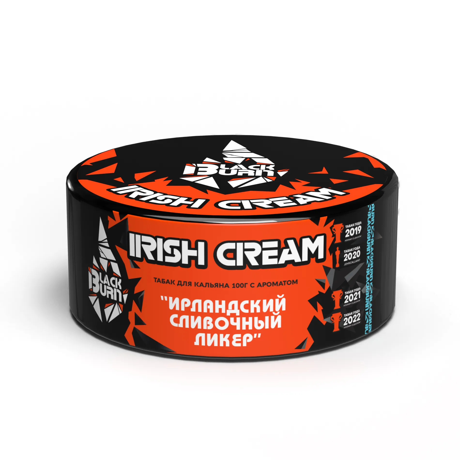 Табак для кальяна - BlackBurn - Irish Cream - ( с ароматом сливочный ликер ) - 100 г