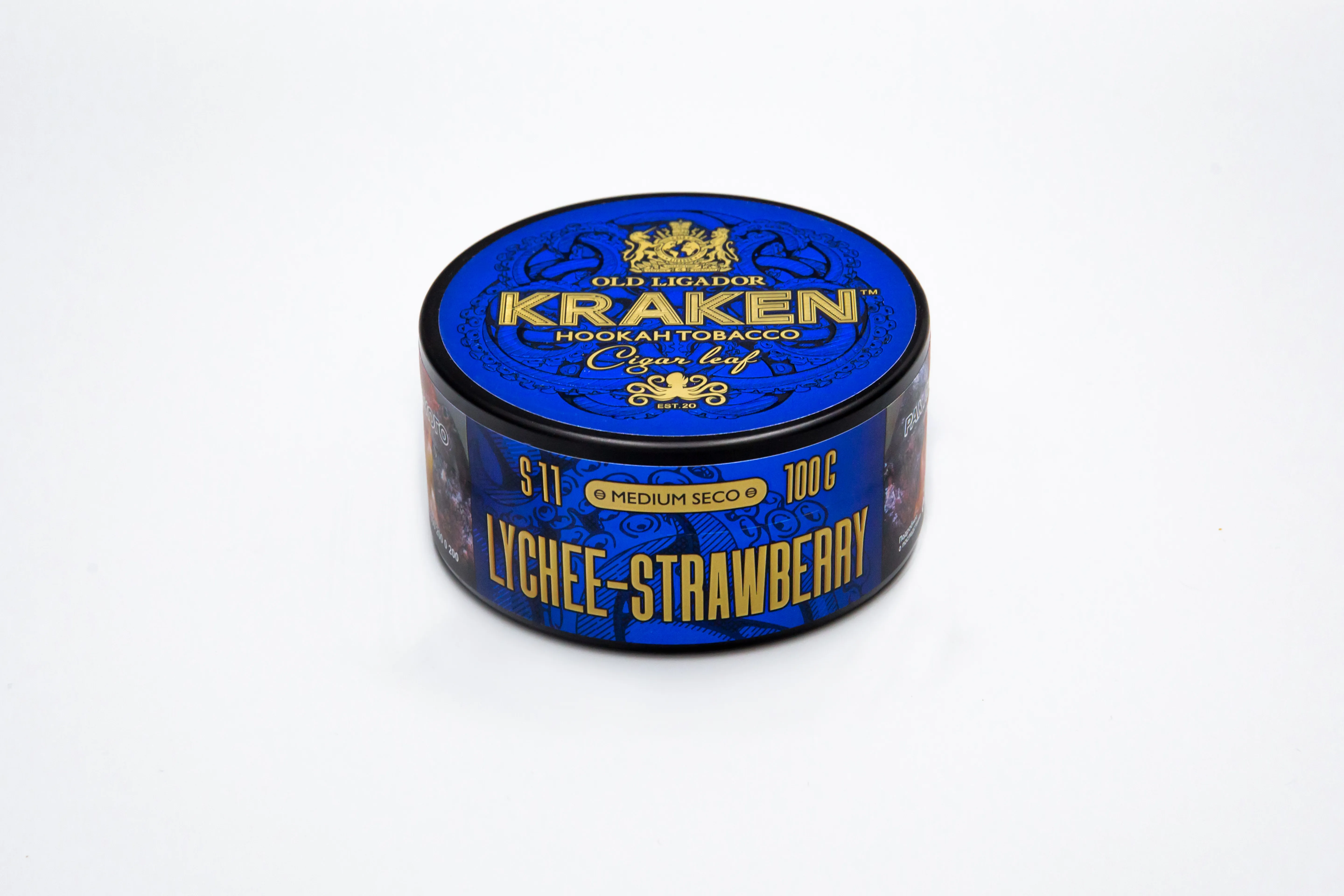 Табак для кальяна - Kraken - MS - Lychee-Strawberry ( с ароматом личи клубника ) - 100 г