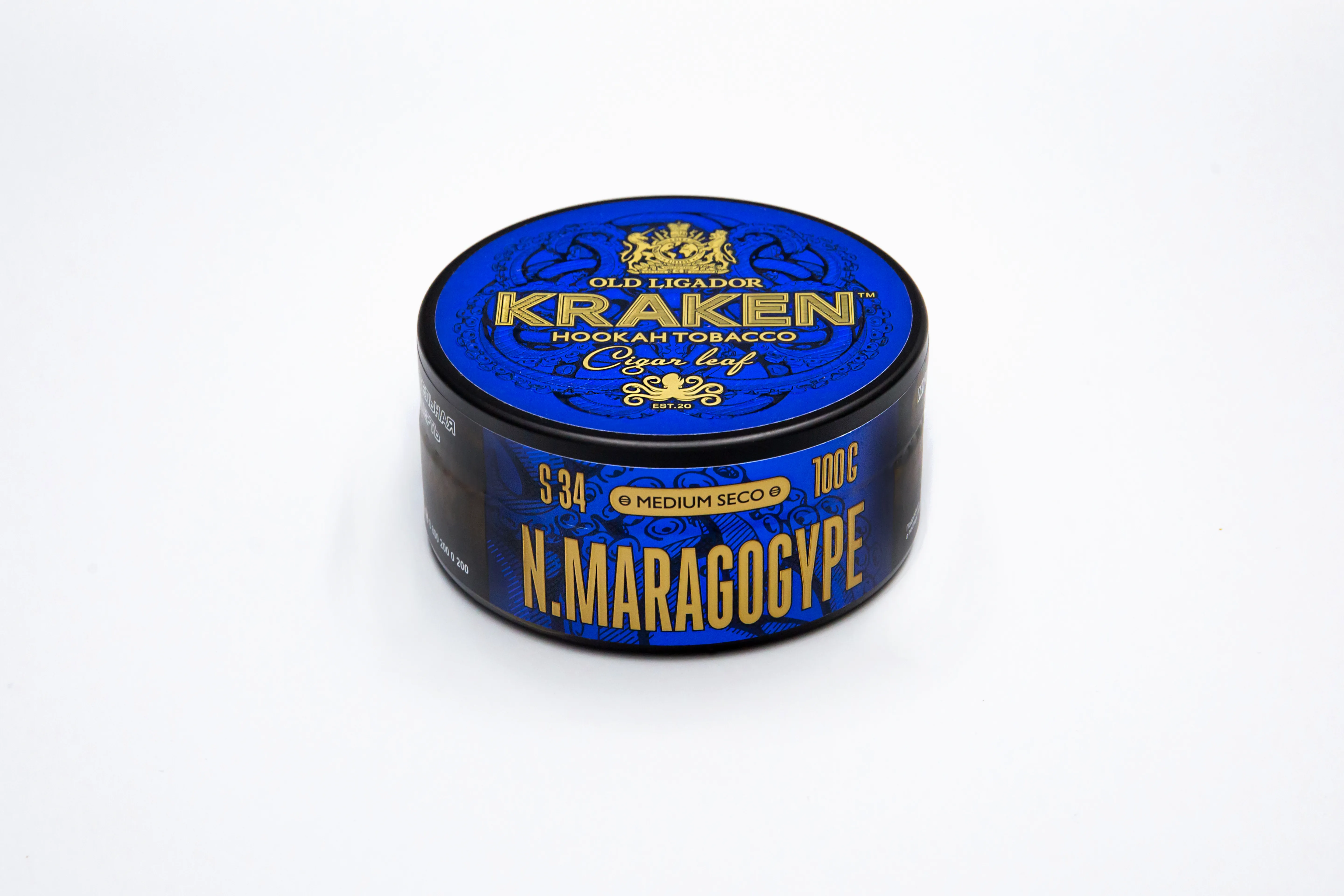 Табак для кальяна - Kraken - MS - Coffee ( с ароматом никарагуанский кофе ) - 100 г