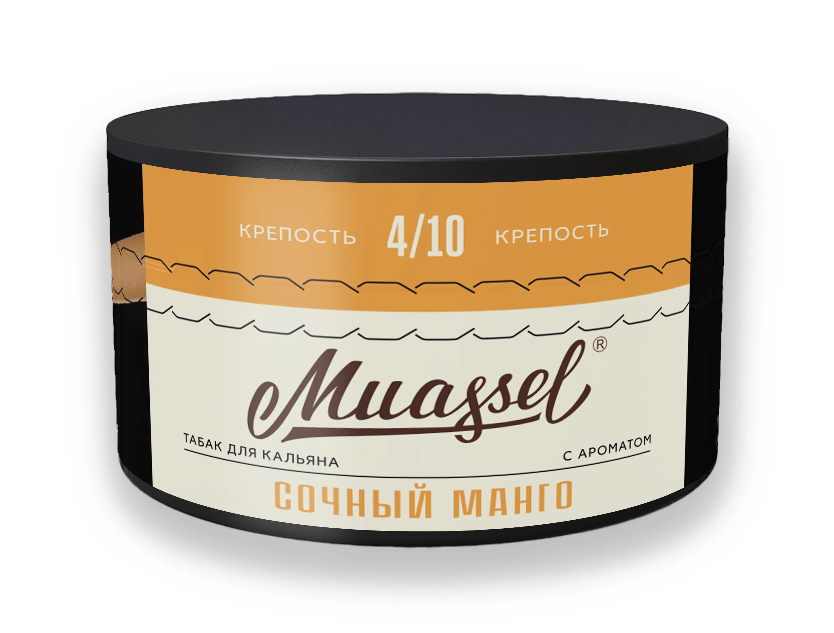 Табак для кальяна - Muassel Medium 4/10 - СОЧНЫЙ МАНГО ( с ароматом манго ) - 200 г