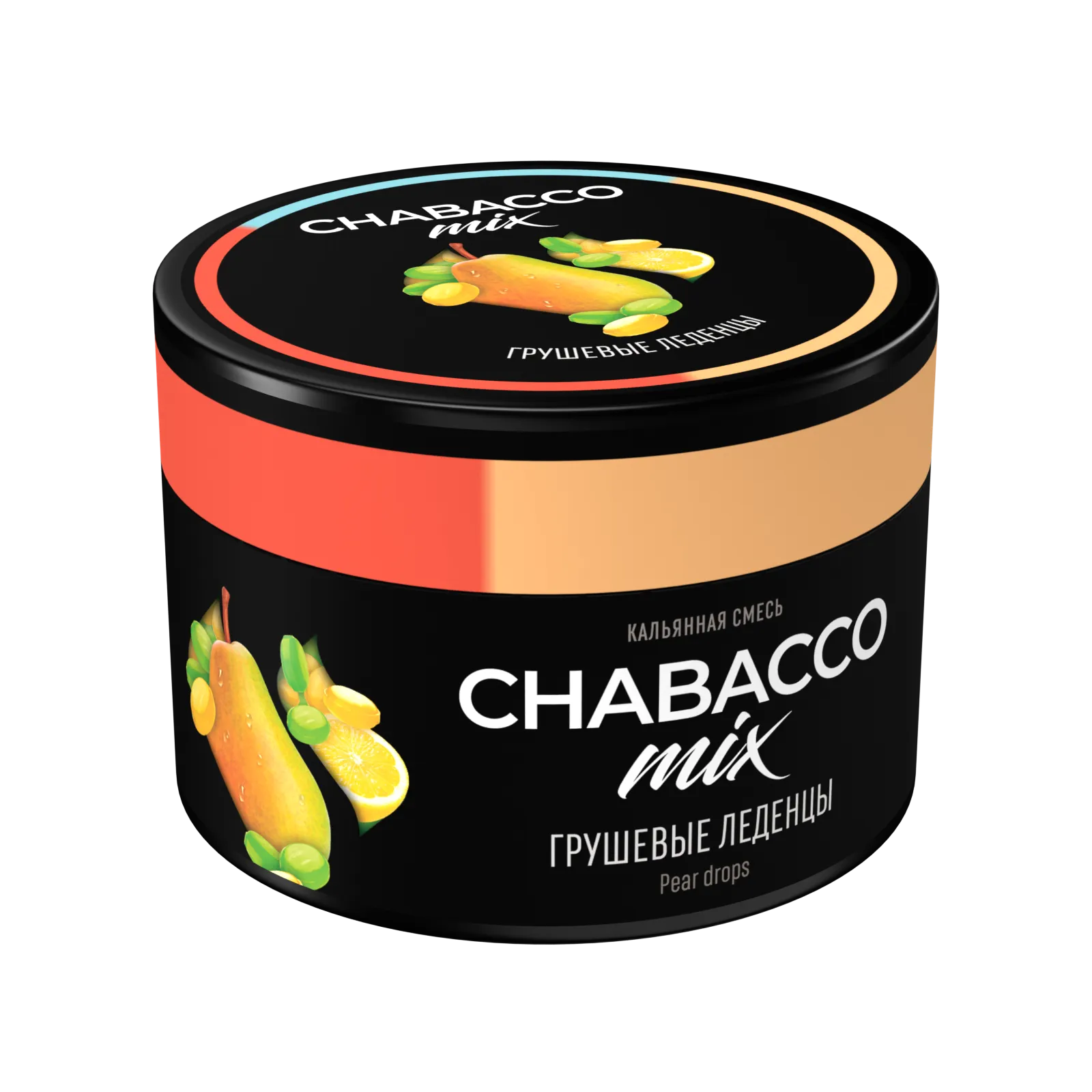 Бестабачная смесь для кальяна - Chabacco Mix - Pear Drops ( с ароматом грушевые леденцы ) - 40 г