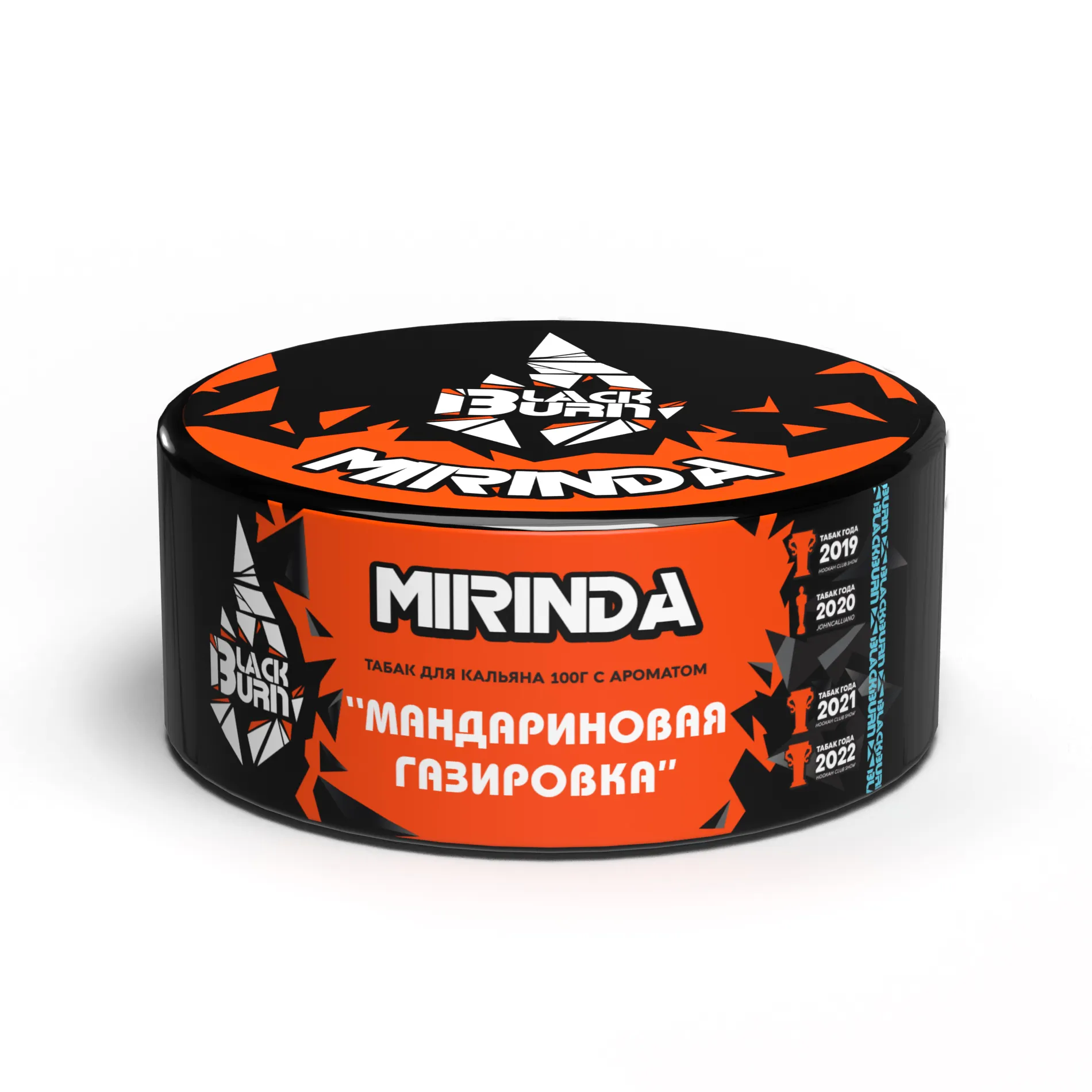 Табак для кальяна - BlackBurn - Mirinda - ( с ароматом мандариновая газировка ) - 100 г