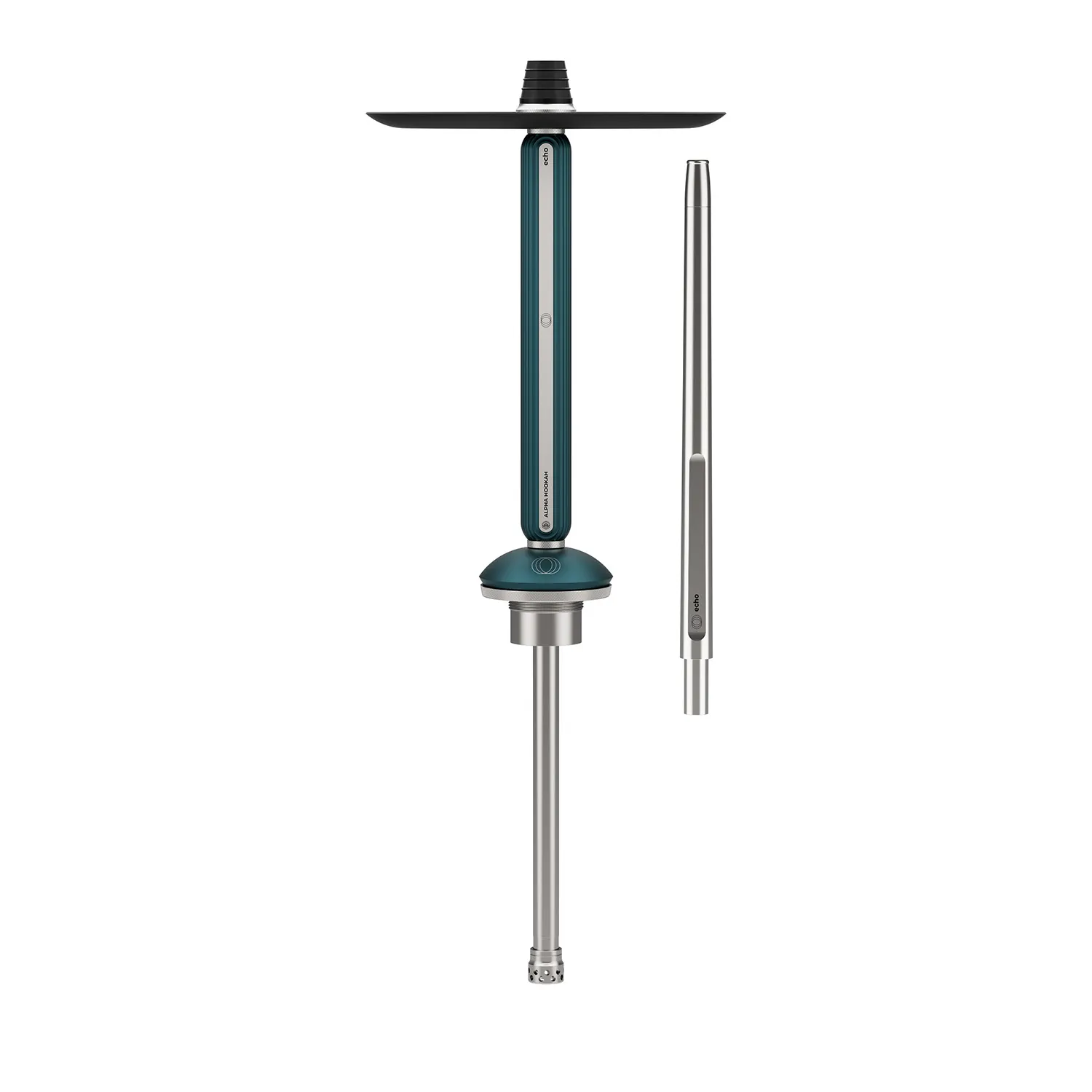 Кальян - Alpha Hookah - ECHO SILVER- EMERALD GREEN (CHMGRN)