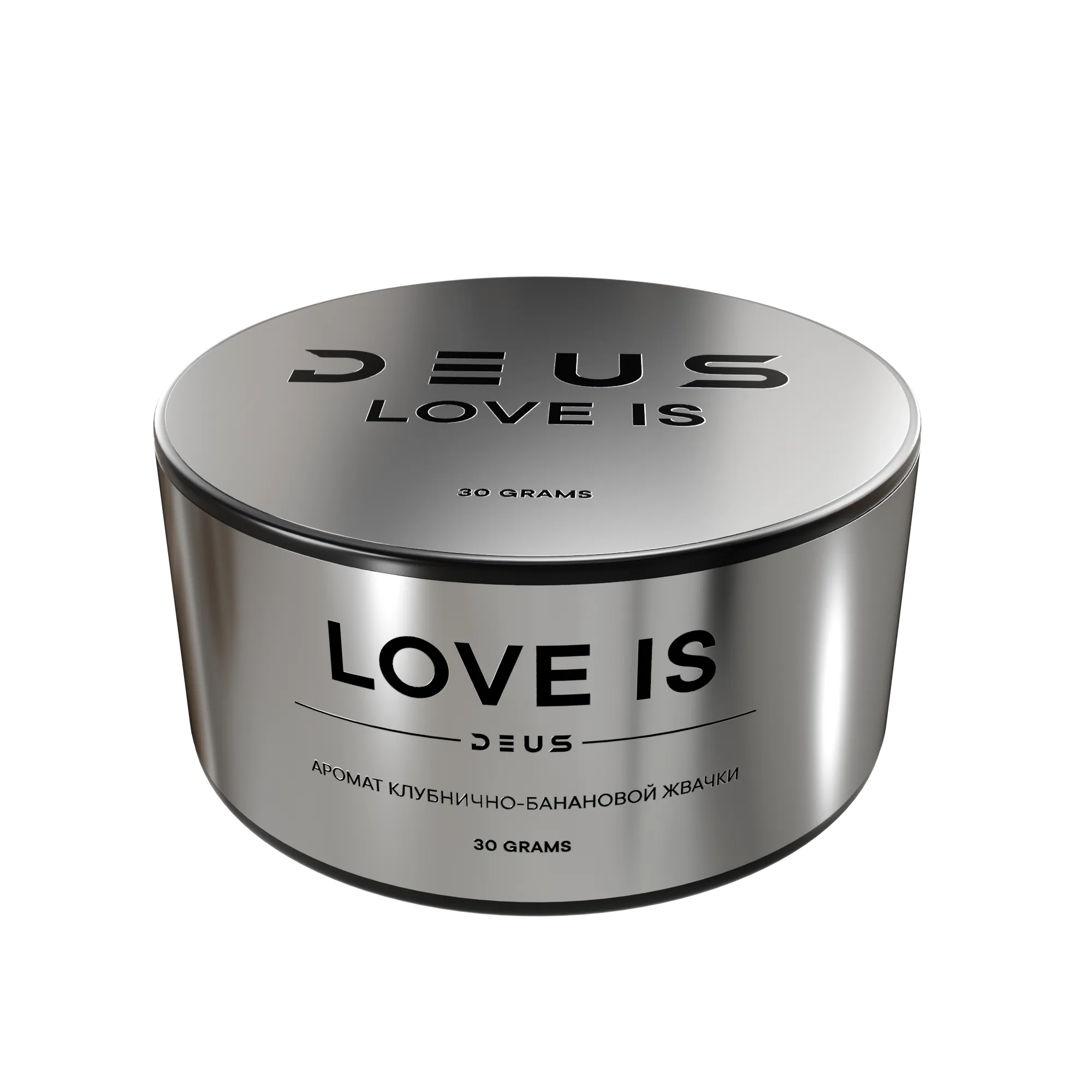 Табак для кальяна - Deus - Love is ( с ароматом Клубнично - банановая жвачка ) - 30 г
