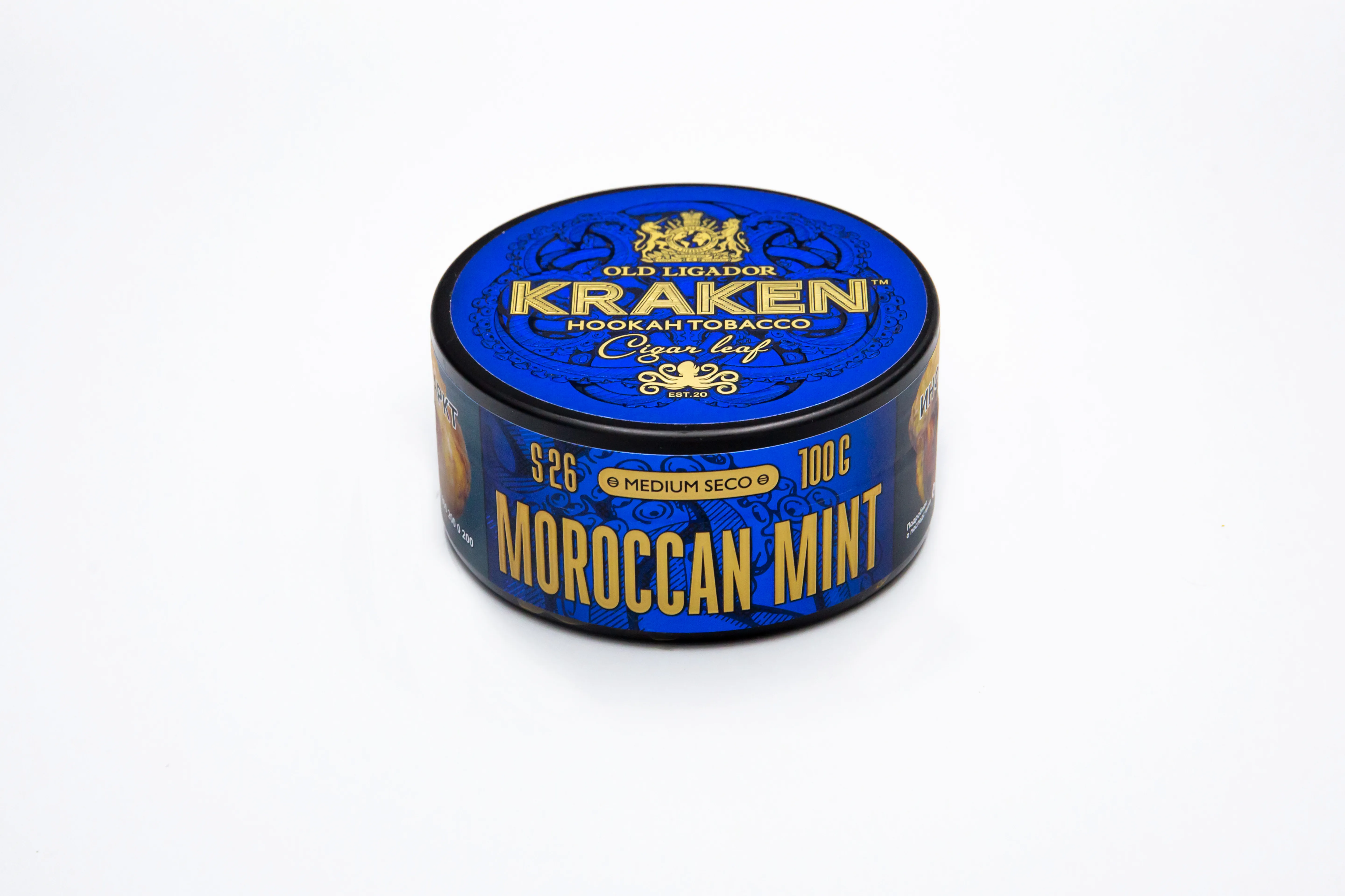 Табак для кальяна - Kraken - MS - Moroccan Mint ( с ароматом марокканская мята ) - 100 г