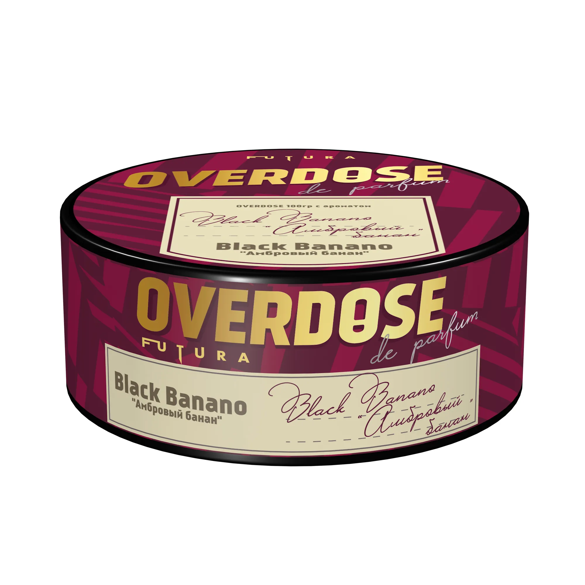 Табак для кальяна - Overdose - Black Banano ( с ароматом амбровый банан ) - 100 г