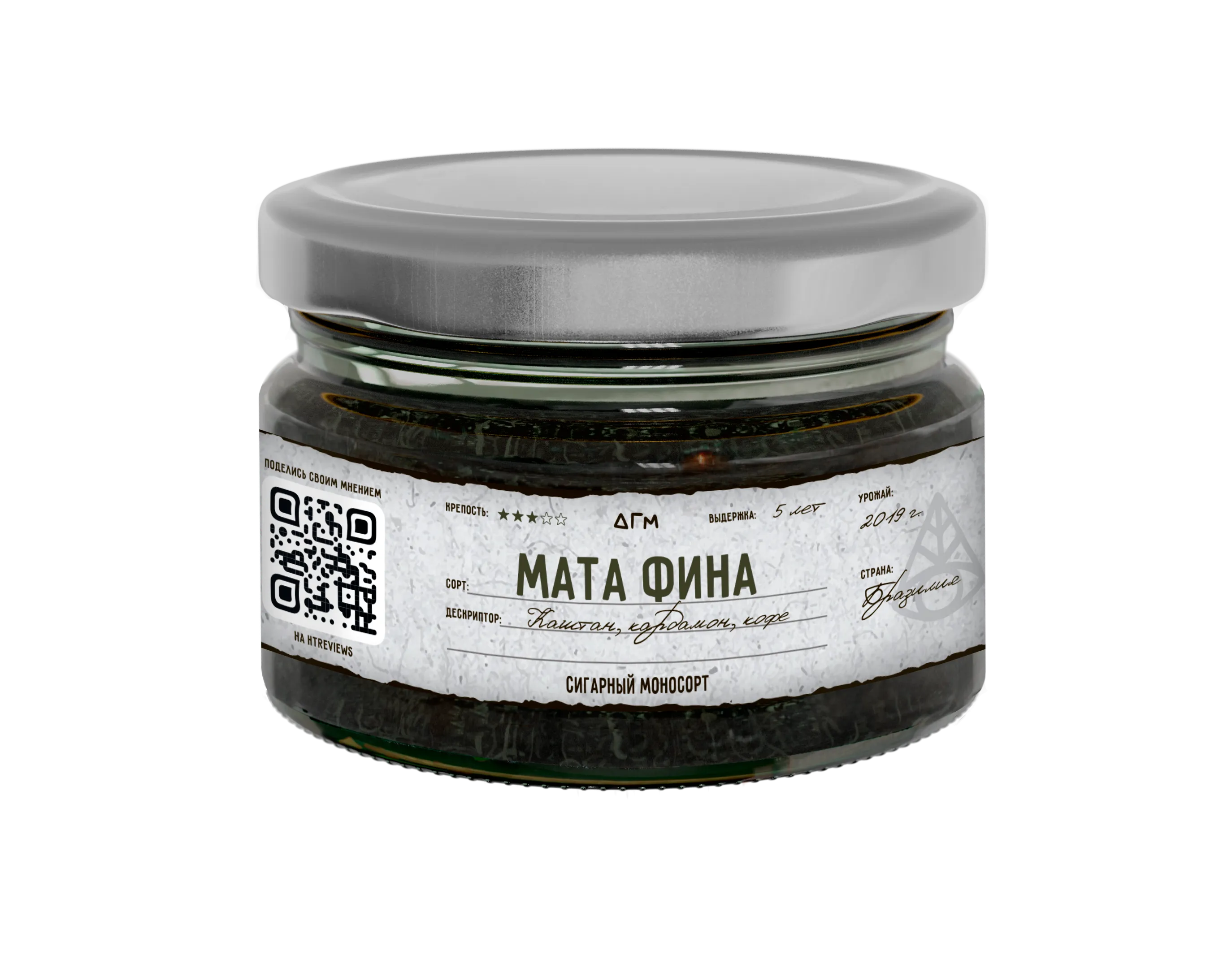 Табак для кальяна - Dogma - МАТА ФИНА ( без ароматики ) - 80 г