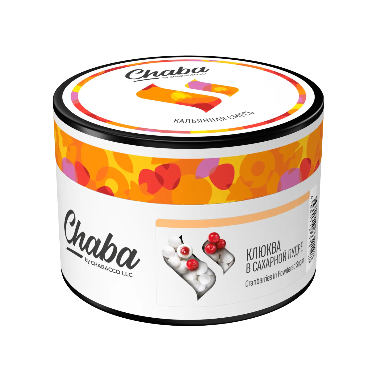 Бестабачная смесь для кальяна - Chaba - Cranberries in Sugar ( с ароматом клюква в сахарной пудре ) - 40 г