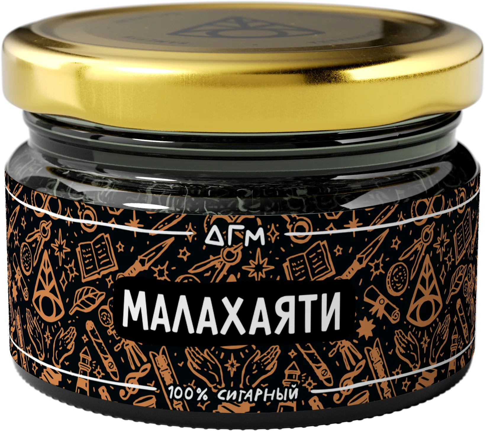 Табак для кальяна - Dogma - МАЛАХАЯТИ ( без ароматики ) - 80 г