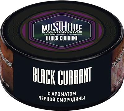 Табак для кальяна - Must Have - Blackcurrant ( с ароматом черная смородина ) - small size - 25 г