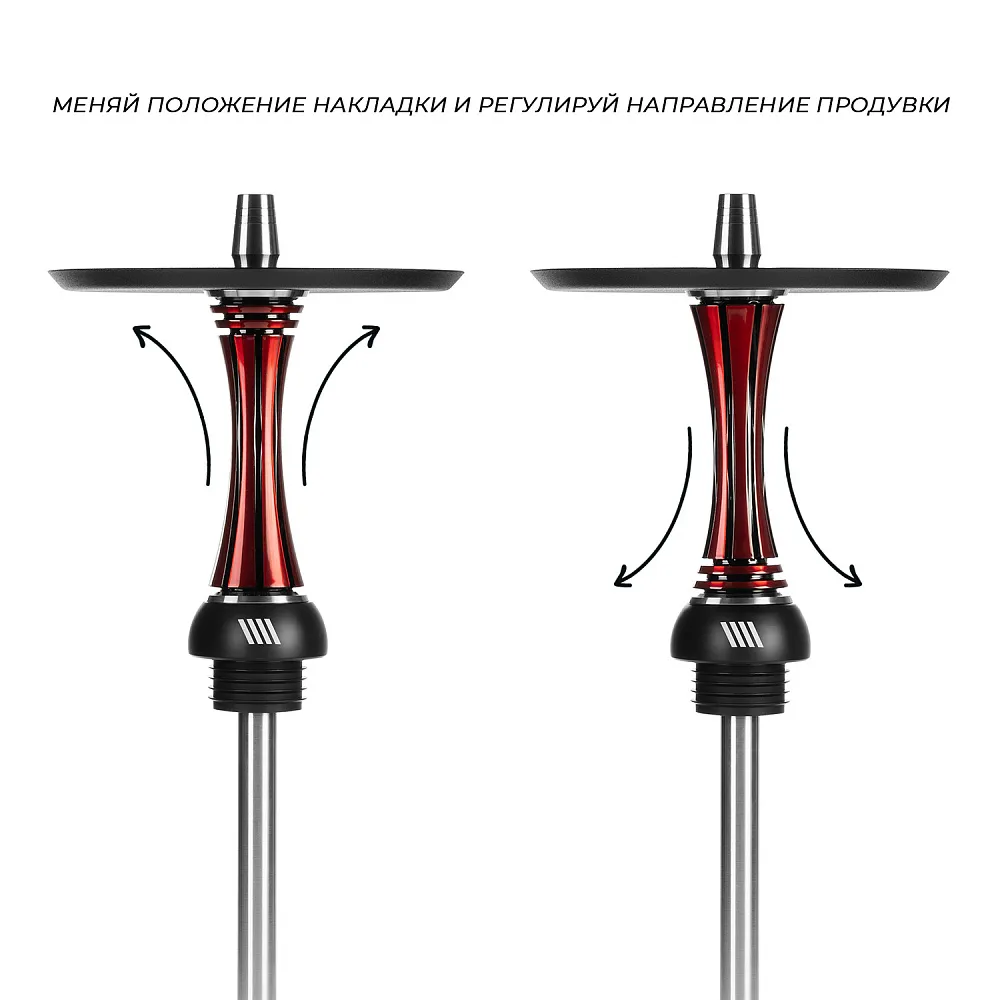 Кальян - Alpha Hookah - X REVERSE - Red Black - XRVRSRBLCK