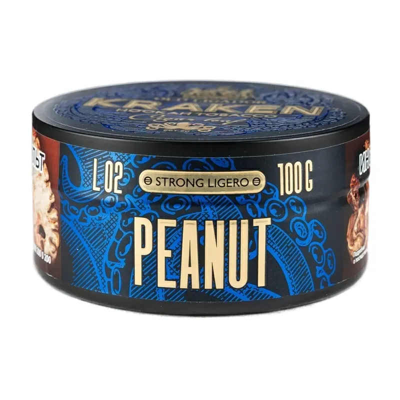 Табак для кальяна - Kraken - SL - Peanut ( с ароматом арахис ) - 100 г