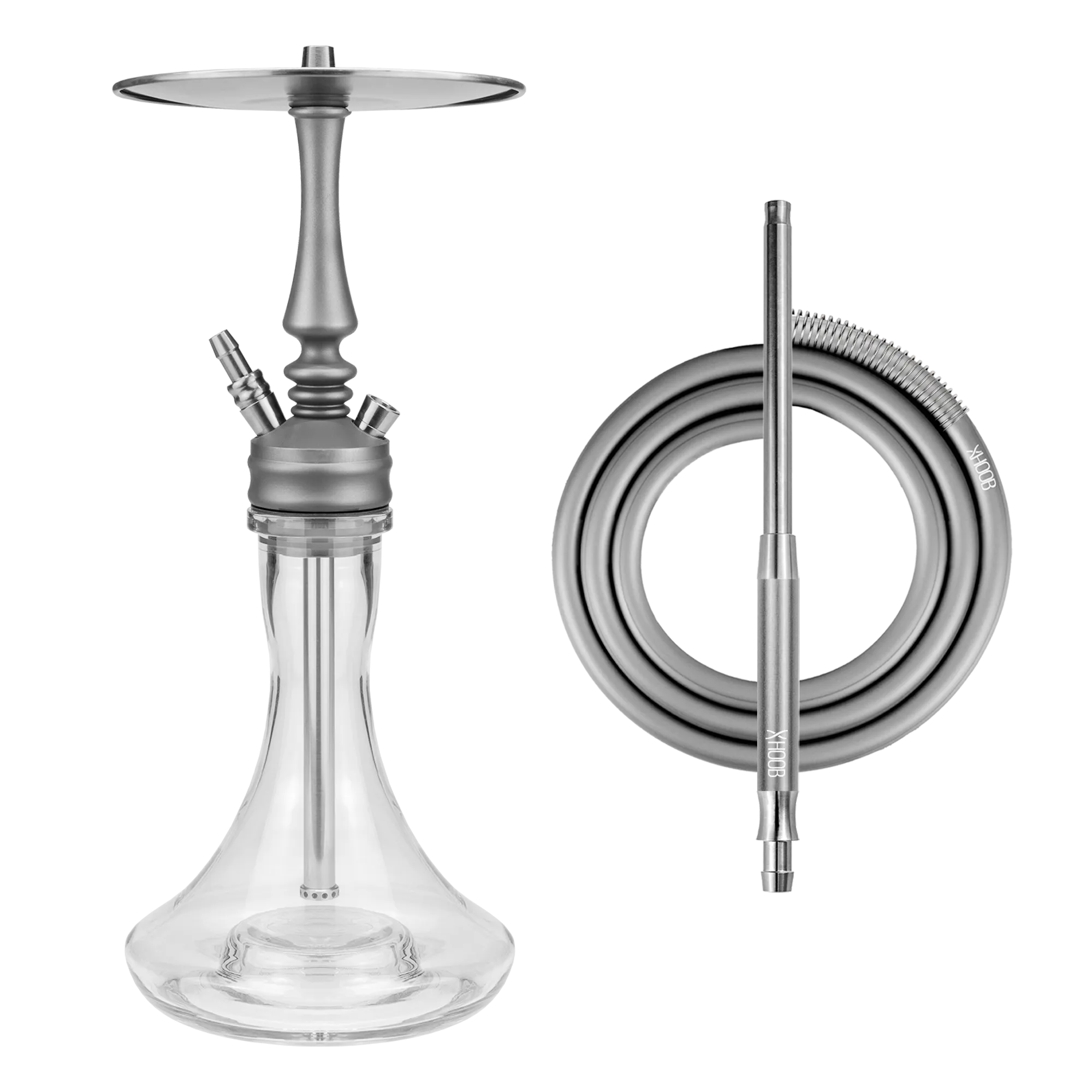Кальян - Hoob - Mars Mini - Space gray ( Stainless Steel )